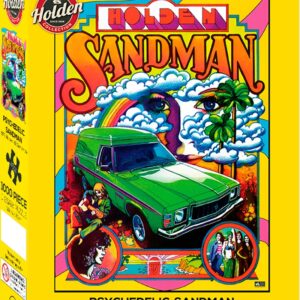 Holden 1000 Piece Puzzle - Psychedelic Panel Van Art