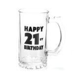 Happy 21st Birthday Beer Stein