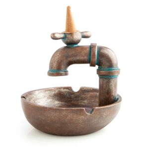 Faucet Backflow Incense Burner & Ashtray