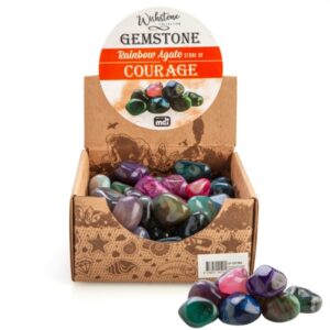 Gemstone Tumbled Rainbow Agate (SENT AT RANDOM)