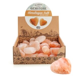 Gemstone Himalayan Salt Massage Heart