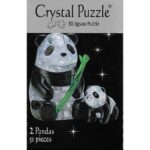 Panda Pair 3D Crystal Puzzle