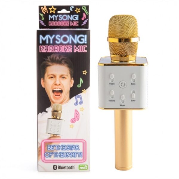 My Song! Karaoke Mic Gold