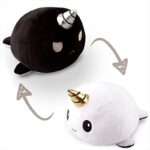 Reversible Plushie - Narwhal White/Black