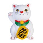 White  Cat Table Lamp