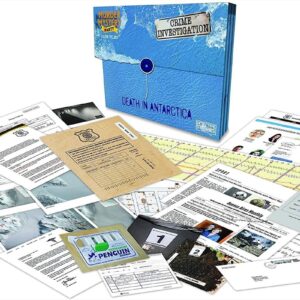 Murder Mystery Party Case Files -  Death In Antarctica Board Game