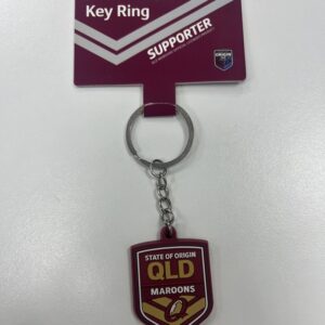 QLD Rubber Keyring