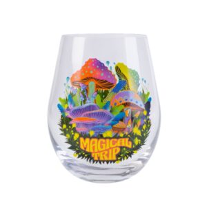 Stemless Wine Glass Mushroom