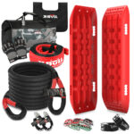 Recovery Kit Kinetic Recovery Rope With 2PCS Recovery Tracks Gen2.0 Red