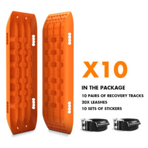 10 Pairs of Recovery tracks Boards Traction 10T Sand tracks/ Mud /Snow Gen 2.0