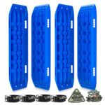 Recovery tracks Sand tracks 2 pairs Sand / Snow / Mud 10T 4WD Gen 2.0 - blue