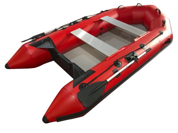 3.6m Inflatable Dinghy Boat Tender Pontoon Rescue- Red