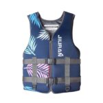 Life Jacket for Unisex Adjustable Safety Breathable Life Vest for Men Women(Blue-XL)