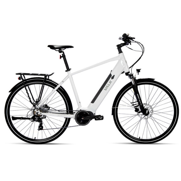 Electric Bike Metro TR 5 + Hybrid Ebike Alloy Up to 85km w/ Battery 36V  Medium  White