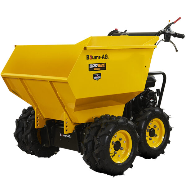 6 Wheel Motorised Wheelbarrow Dumper  Briggs & Stratton CR950 Petrol Engine  500kg Capacity