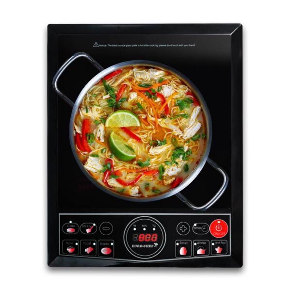 Electric Induction Cooktop Portable Kitchen Cooker Ceramic Cook Top