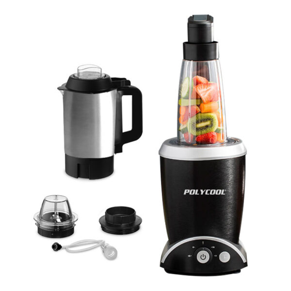 1000W 5in1 Vacuum Blender  700ml Capacity  With Heating Jug and Grinder Cup