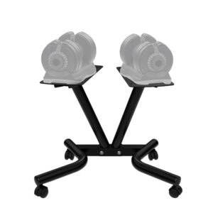 Rolling Dumbbell Stand for Pair of Adjustable 25kg or 32.5kg Dumbbells