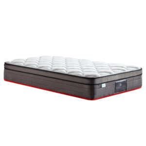 Mattress KING SINGLE Size Bed Euro Top Pocket Spring Bedding Foam 34CM