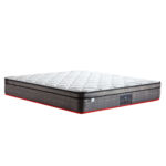 Mattress QUEEN Size Bed Euro Top Pocket Spring Bedding Firm Foam 33CM