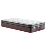 Mattress SINGLE Size Bed Euro Top Pocket Spring Bedding Firm Foam 34CM