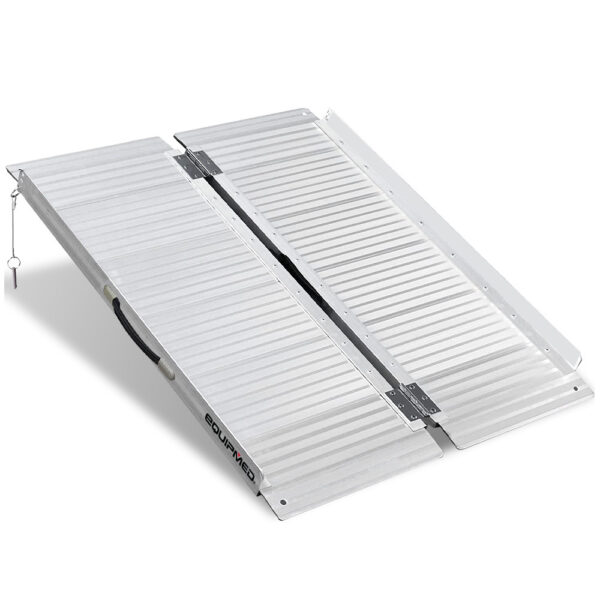 91cm Portable Folding Aluminium Access Ramp  272kg Rated  for Wheelchair  Mobility Scooter  Rollator