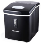 3.2L Portable Ice Cube Maker Machine Automatic with LCD Control Panel  Black