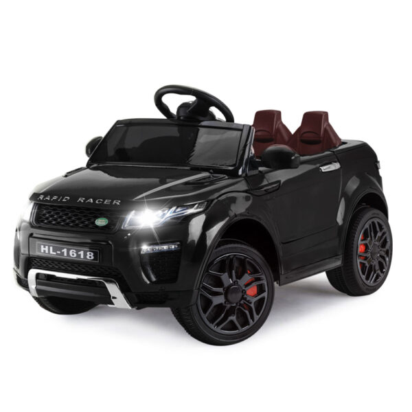 Ride-On Car Electric Battery Childrens Toy Powered w/ Remote 12V Black