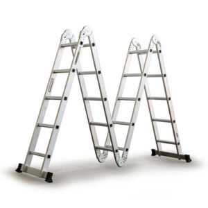 5.8m Multipurpose Ladder Aluminium Extension Folding Adjustable Step