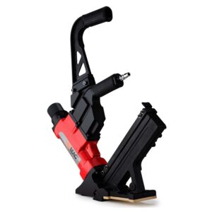 Pneumatic Flooring Nailer Staple Gun Floor Gas Nail Cleat Stapler