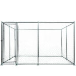 NEATAPET 3x3m Dog Enclosure Pet Outdoor Cage Wire Playpen Kennel Fence with Cover Shade