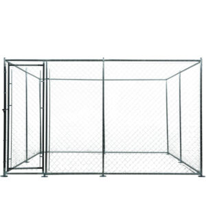 4x4m Dog Enclosure Kennel Large Chain DOgs Cat Cage Pet Animal Fencing Run Outdoor Fenced Playpen