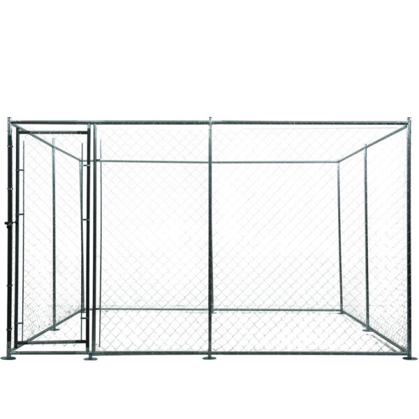 4x4m Dog Enclosure Kennel Large Chain DOgs Cat Cage Pet Animal Fencing Run Outdoor Fenced Playpen