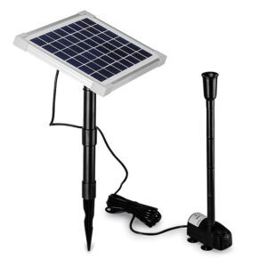 20W Solar Fountain Submersible Water Pump Power Panel Kit Garden Pond