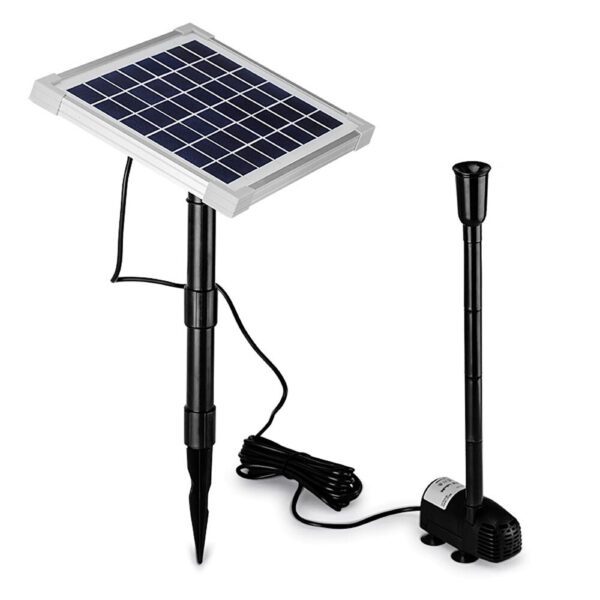 20W Solar Fountain Submersible Water Pump Power Panel Kit Garden Pond