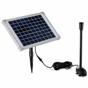 50W Solar Powered Fountain Submersible Water Pump Pond Kit Power Garden Panel