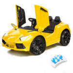 Inspired Ride-On Car  Remote Control  Battery Charger  Yellow