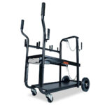 Heavy-Duty 160kg Capacity Welding Cart Trolley  with Consumables Case