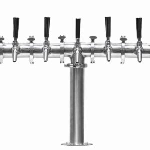 Beer Font Tower - Quintuple Tap Modular Beer Font with Tap