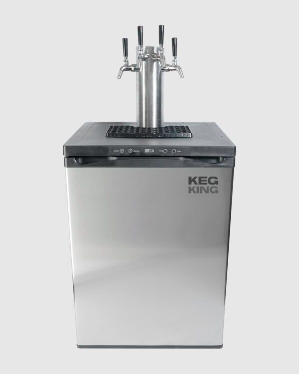 - Kegmaster Series XL Kegerator - Fastap Quadruple Tap