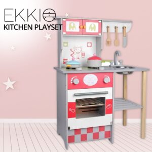 Wooden Kitchen Playset for Kids (European  Kitchen Set) EK-KP-103-MS