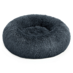 60cm Dog Bed with Removable Washable Cusion Dark Gray