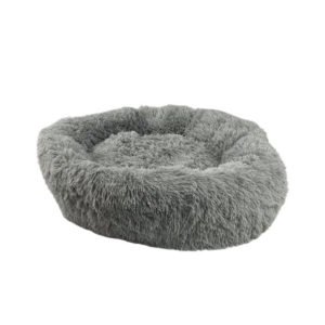 XL 100CM Round Pet Bed (Light Grey)