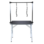 Pet Grooming Table 90cm Double Pole (Black) FI-GT-102-LZ