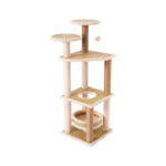 120cm 5 Layer Cat Condo Cat Tree Beige FI-CT-151-MM