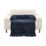 Pet Sofa Cover Soft with Bolster XL Size (Dark Blue) FI-PSC-123-SMT