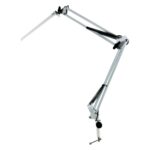 LED Swing Arm Desk Lamp with Clamp (White) GO-SDL-101-PR