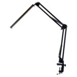 LED Swing Arm Desk Lamp with Clamp (Black) GO-SDL-100-PR