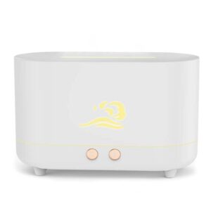 Flame Humidifier Wind 225ml White GO-AD-104-HGJ