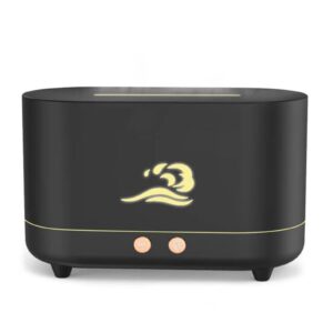 Flame Humidifier Wind 225ml Black GO-AD-103-HGJ